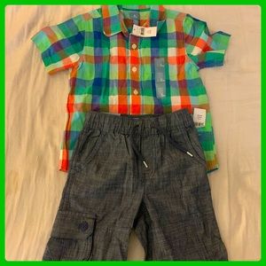 🆕Brand New Gap 5T boy 2 piece set